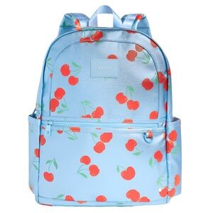 STATE Metallic Kane Kids Large Blue Cherries Backpack